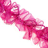 Organza Ribbon Stretch Trim w Braided Loop