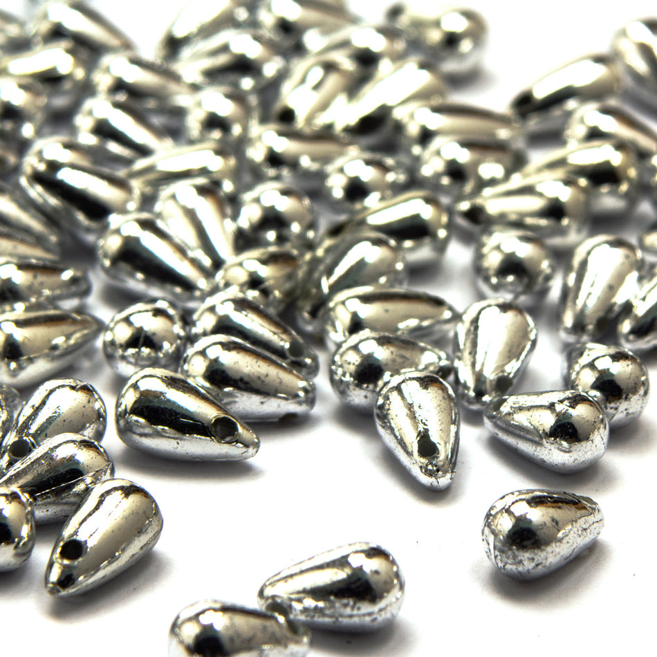 Teardrop Beads - Horizontal Drilled -10x6mm (48 Pack)