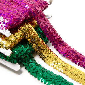 4-Row Sequin Stretch Trim