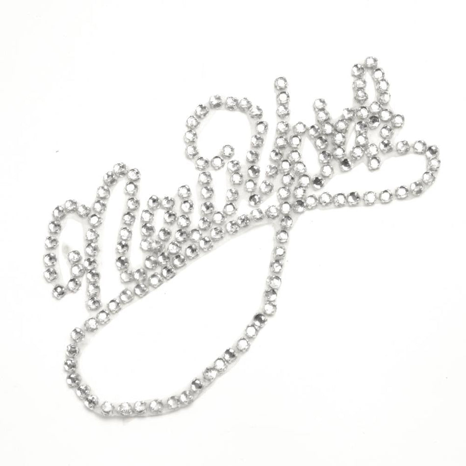 USA Sequin & Beaded Motif
