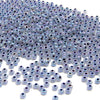 Colour-Lined Round Glass Seed Beads - 8/0 3.1mm