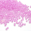 Colour-Lined Round Glass Seed Beads - 8/0 3.1mm