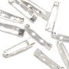 Brooch Pins - Safety Back w Sew-on Holes (10 Pack)