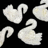 Swan Sequin & Beaded Motif