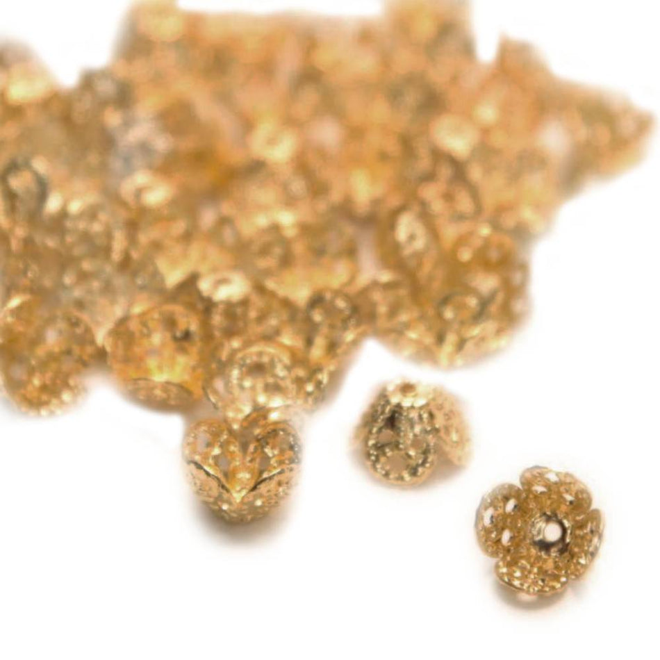 Flower Metal Embellishments (48 Pack)