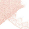 Lace Guipure Trim w Daisies & Pointed Scalloped Edging