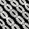 Lace Guipure Trim w Double-Sided Floral Scallop Edging