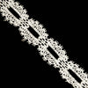 Lace Guipure Trim w Double-Sided Floral Scallop Edging