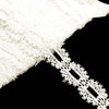 Lace Guipure Trim w Double-Sided Floral Scallop Edging