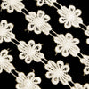 Lace Guipure Trim w Small Daisies
