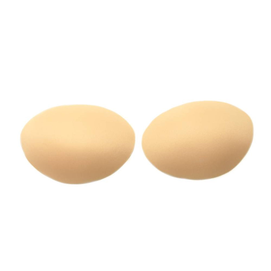 Bra Cup Moulded Pad/Inserts  - Oval (Pair)