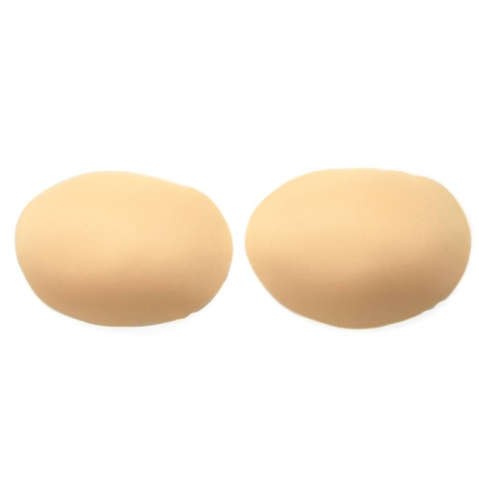 Bra Cup Moulded Pad/Inserts  - Oval (Pair)