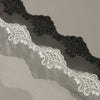 Lace Galloon Trim w Embroidered Edging