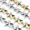 Star Metallic Trim w Diamante