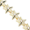 Star Metallic Trim w Diamante