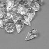 Glass Teardrop Briolette Faceted Pendant Beads - 20x12mm
