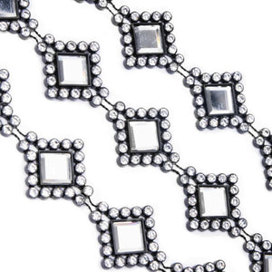 Diamond Mirrors Crystal Chain Trim