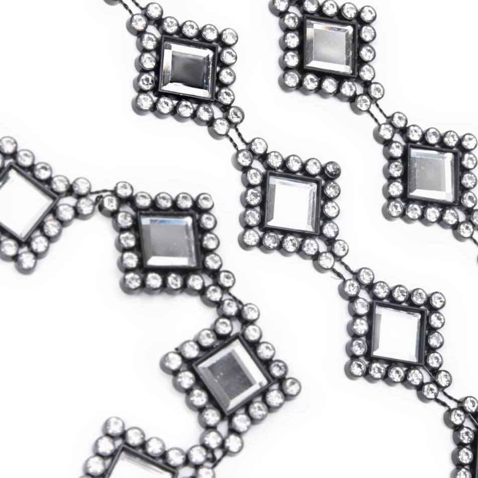 Diamond Mirrors Crystal Chain Trim