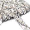 Sienna Wave Trim w Pearls & Crystals
