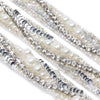 Sienna Wave Trim w Pearls & Crystals