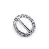 Preciosa Diamante Oval Metal Buckle