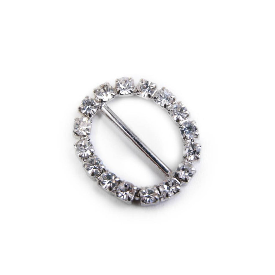 Preciosa Diamante Oval Metal Buckle