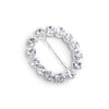 Preciosa Diamante Oval Metal Buckle