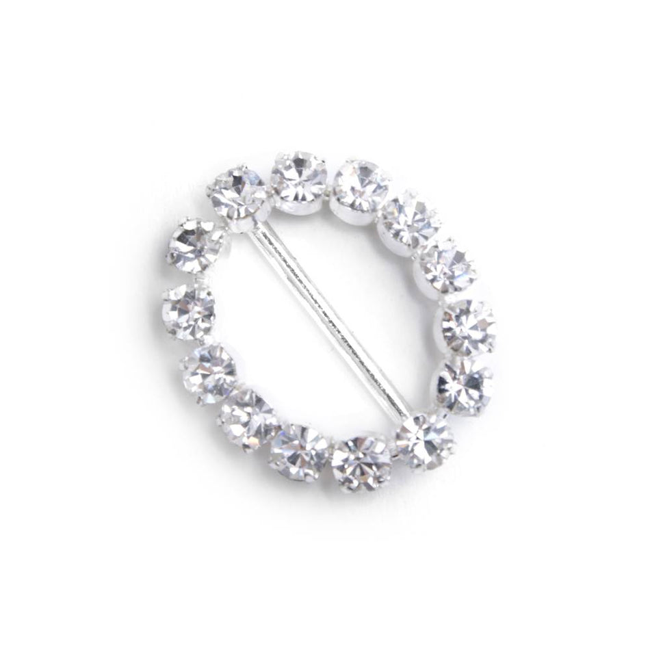 Preciosa Diamante Oval Metal Buckle