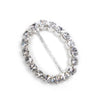 Preciosa Diamante Oval Metal Buckle