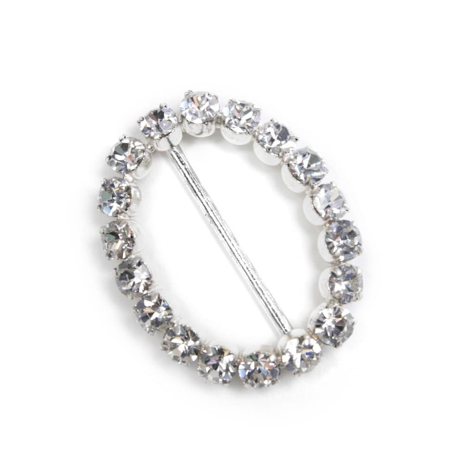 Preciosa Diamante Oval Metal Buckle