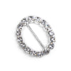 Preciosa Diamante Oval Metal Buckle