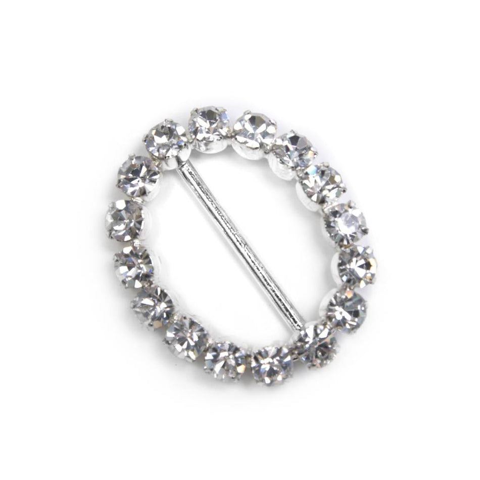 Preciosa Diamante Oval Metal Buckle