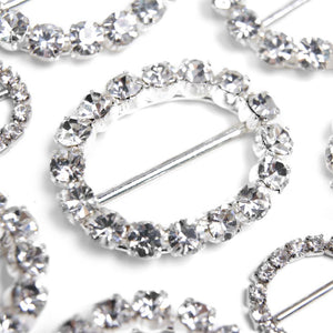 Preciosa Diamante Oval Metal Buckle