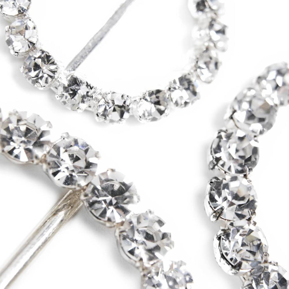 Preciosa Diamante Round Metal Buckle