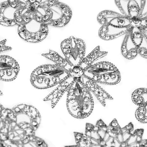 Diamante Rhinestone Brooches