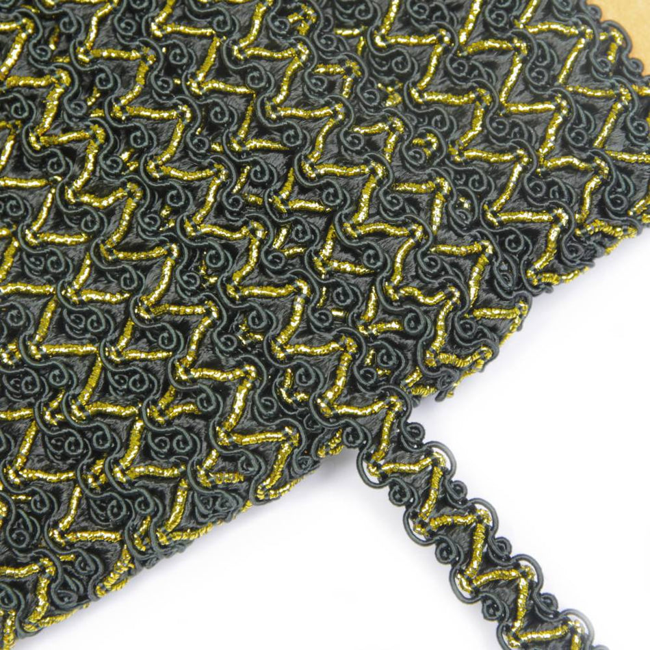 Lurex Zig-Zag Gimp
