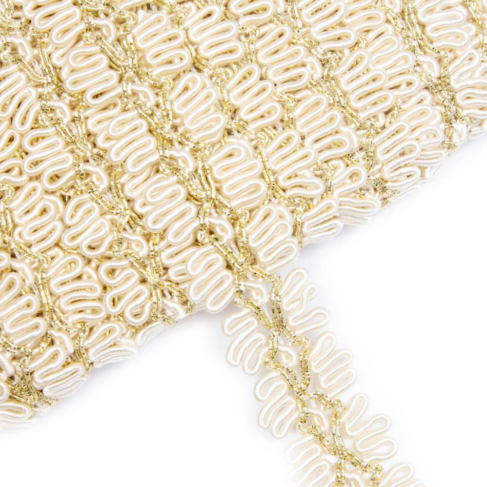 Fine Cord Braid w Lurex Centre