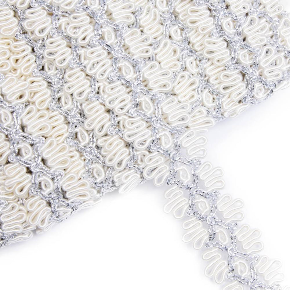 Fine Cord Braid w Lurex Centre