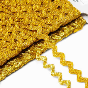 Ric-Rac Lurex Trim - 12mm