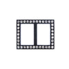 Preciosa Diamante Rectangle Buckle