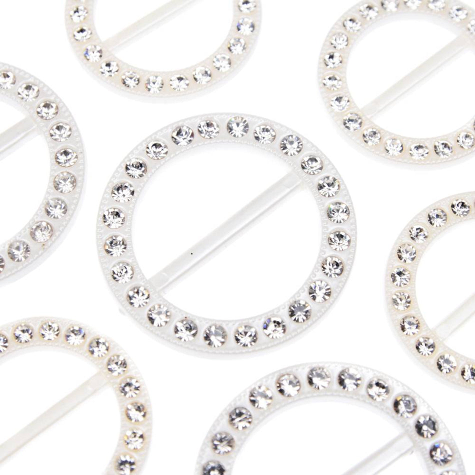 Preciosa Diamante Round Buckle