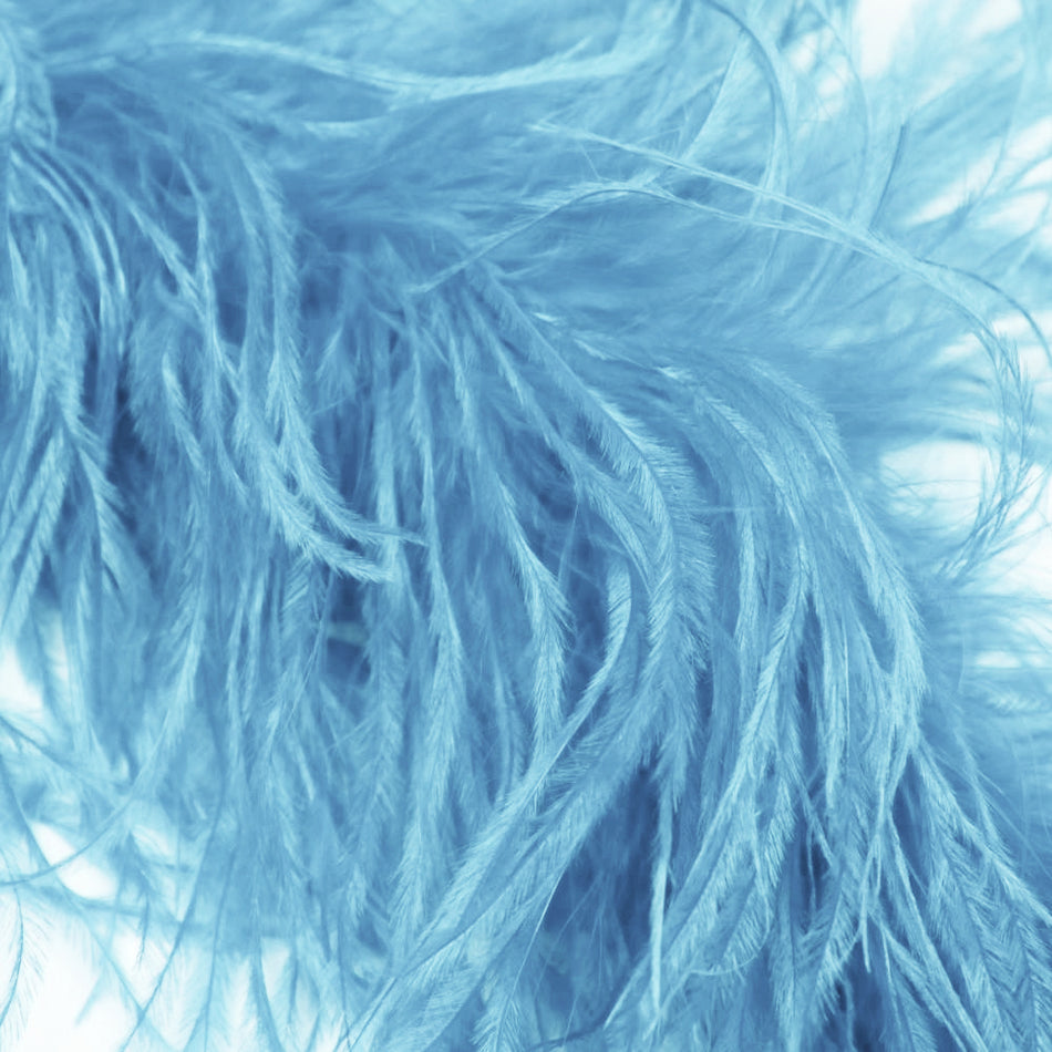Ostrich & Marabou Feather Boa Trim