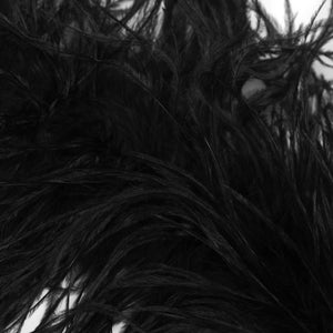 Ostrich & Marabou Feather Boa Trim
