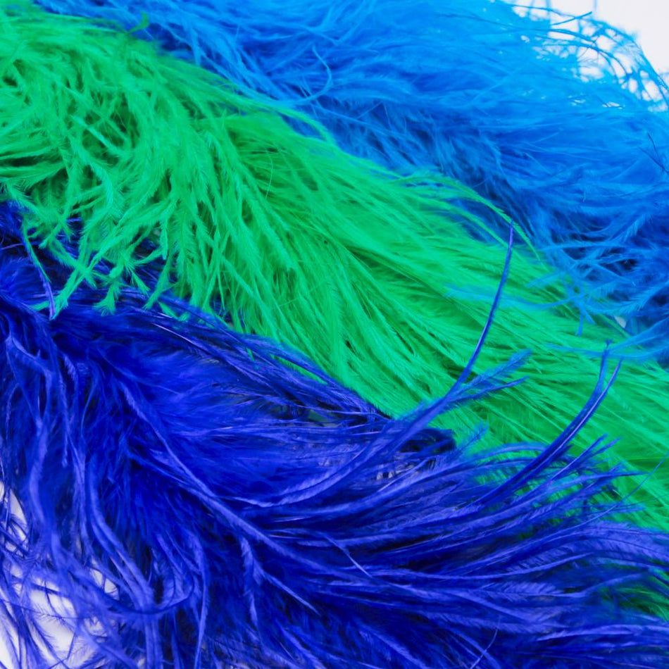 Ostrich & Marabou Feather Boa Trim