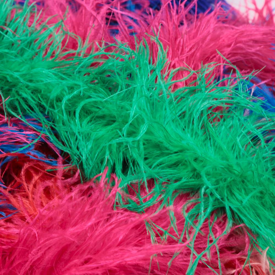 Ostrich & Marabou Feather Boa Trim