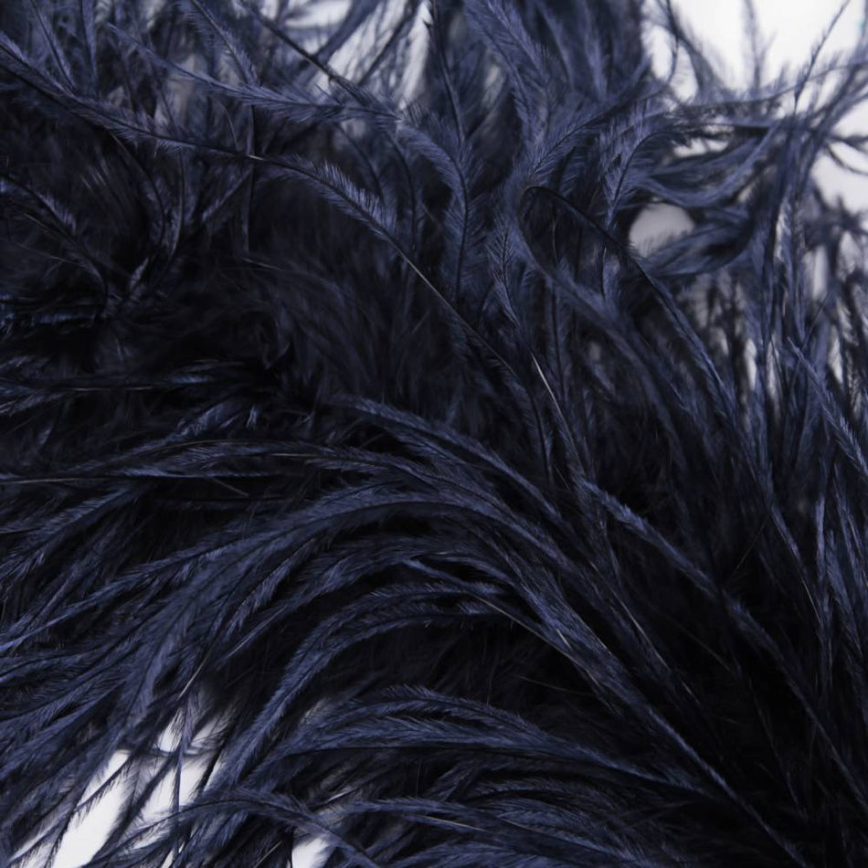Ostrich & Marabou Feather Boa Trim