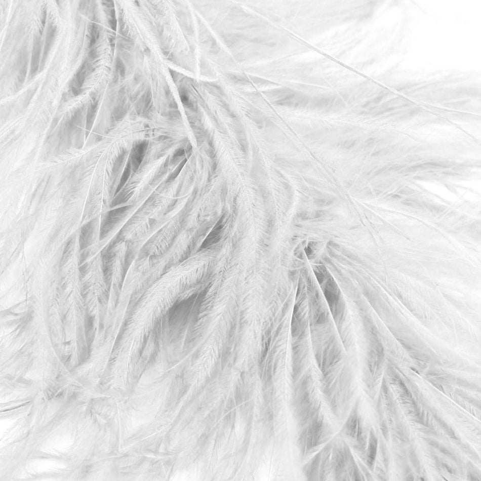 Ostrich & Marabou Feather Boa Trim