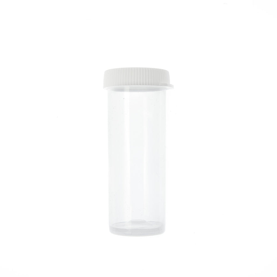 Plastic Vials w Snap Cap (10 Pack)
