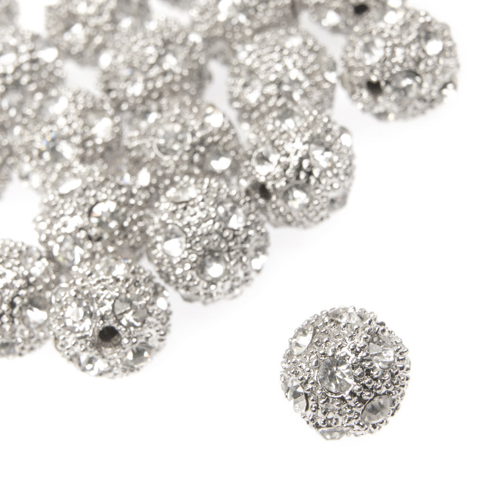 Czech Crystal Bead Rhinestone Ball
