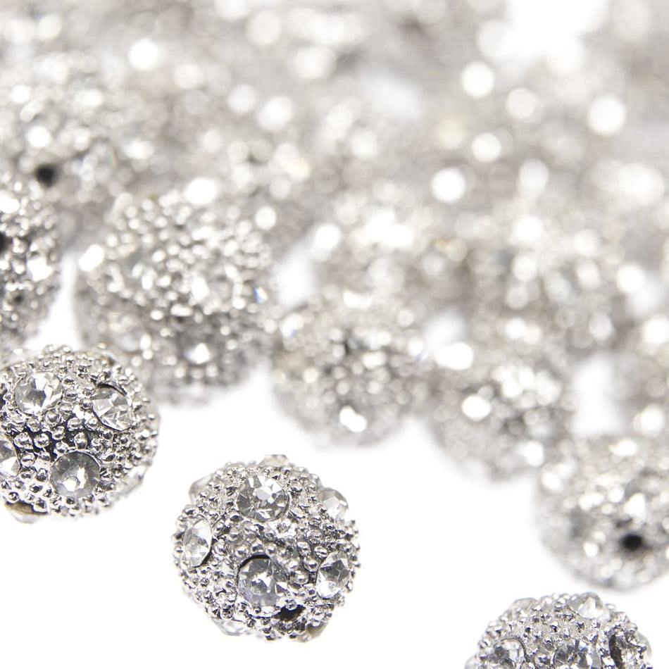 Czech Crystal Bead Rhinestone Ball